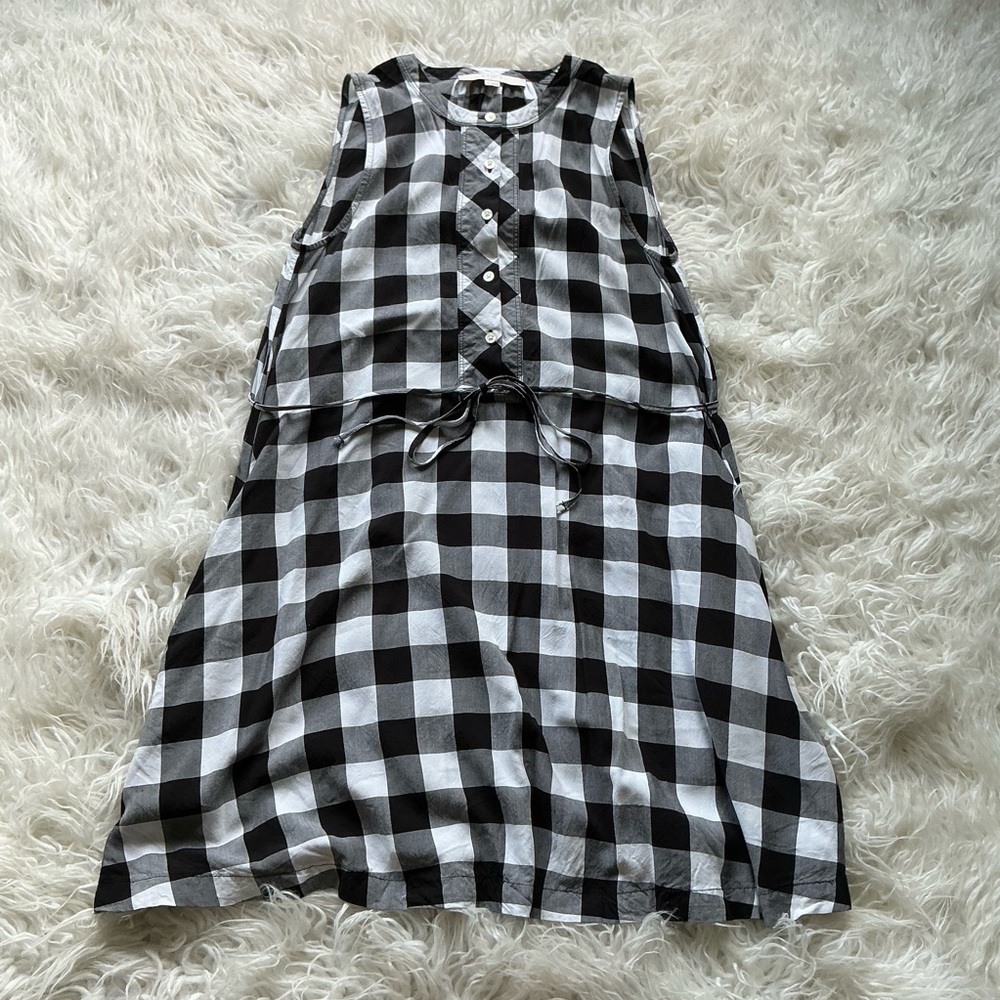 Loft Gingham‎ Shift Dress